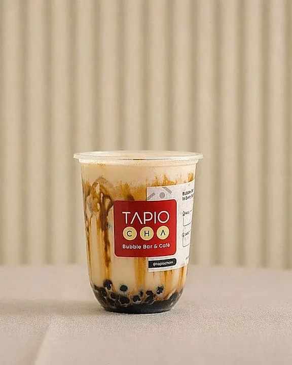 Brown Sugar Milk Tea at Tapiocha