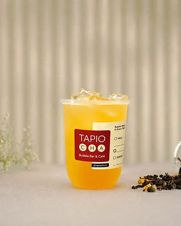 Mango Fruit Tea at Tapiocha