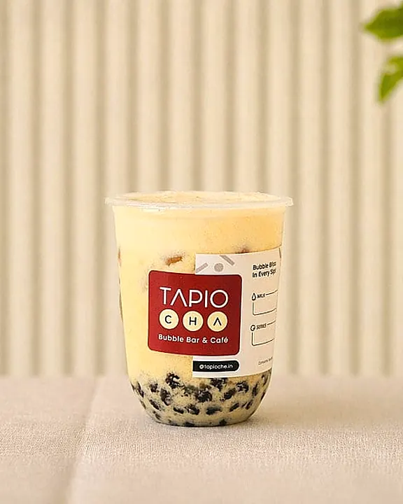 Mango Milk Tea at Tapiocha