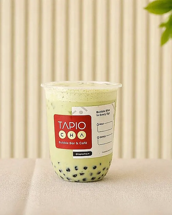Matcha Milk at Tapiocha
