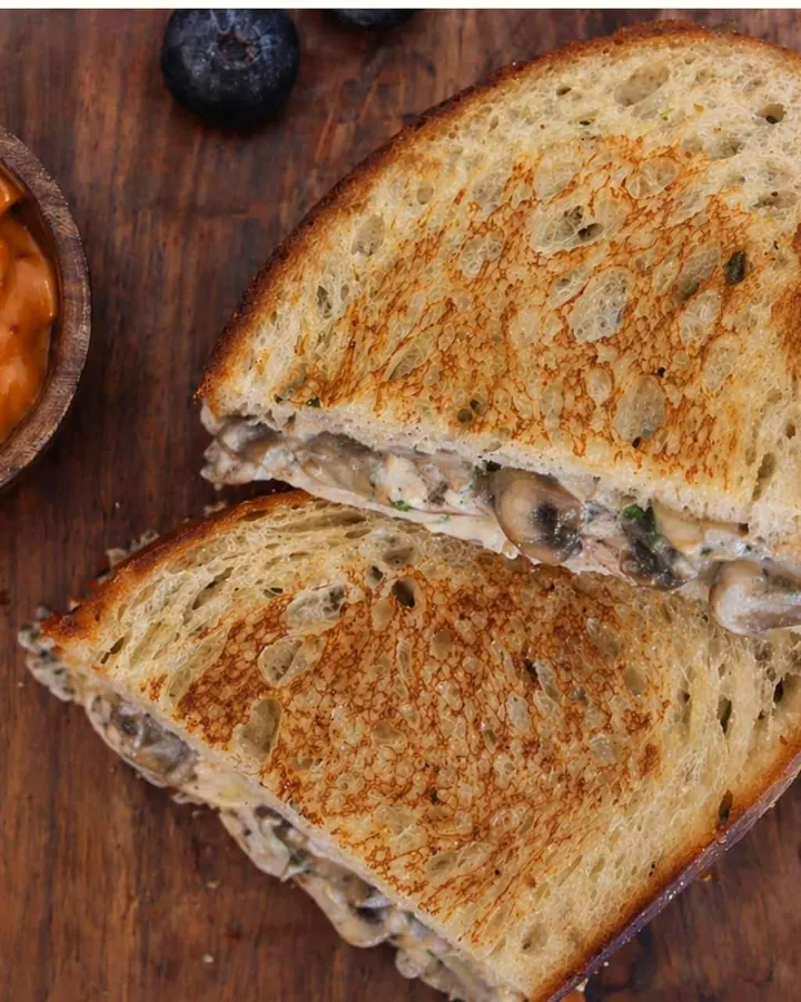 Mushroom Melt at Tapiocha