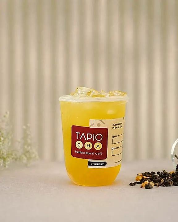 Pineapple Fruit Tea at Tapiocha