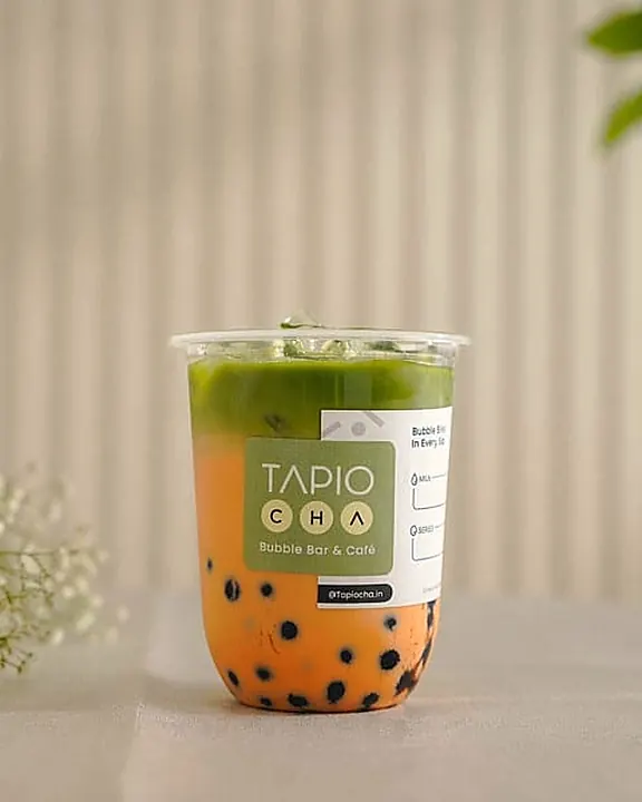 Thai Matcha Latte at Tapiocha