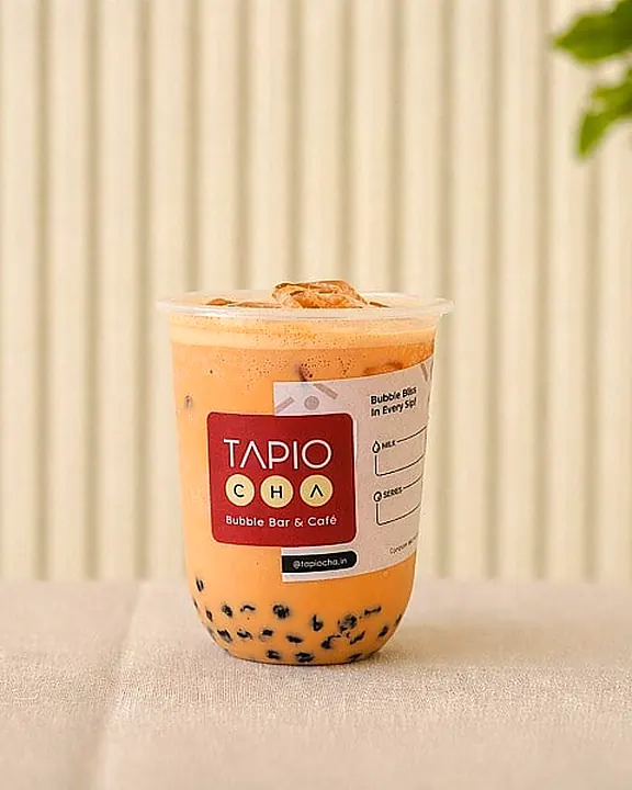 Thai Milk Tea at Tapiocha